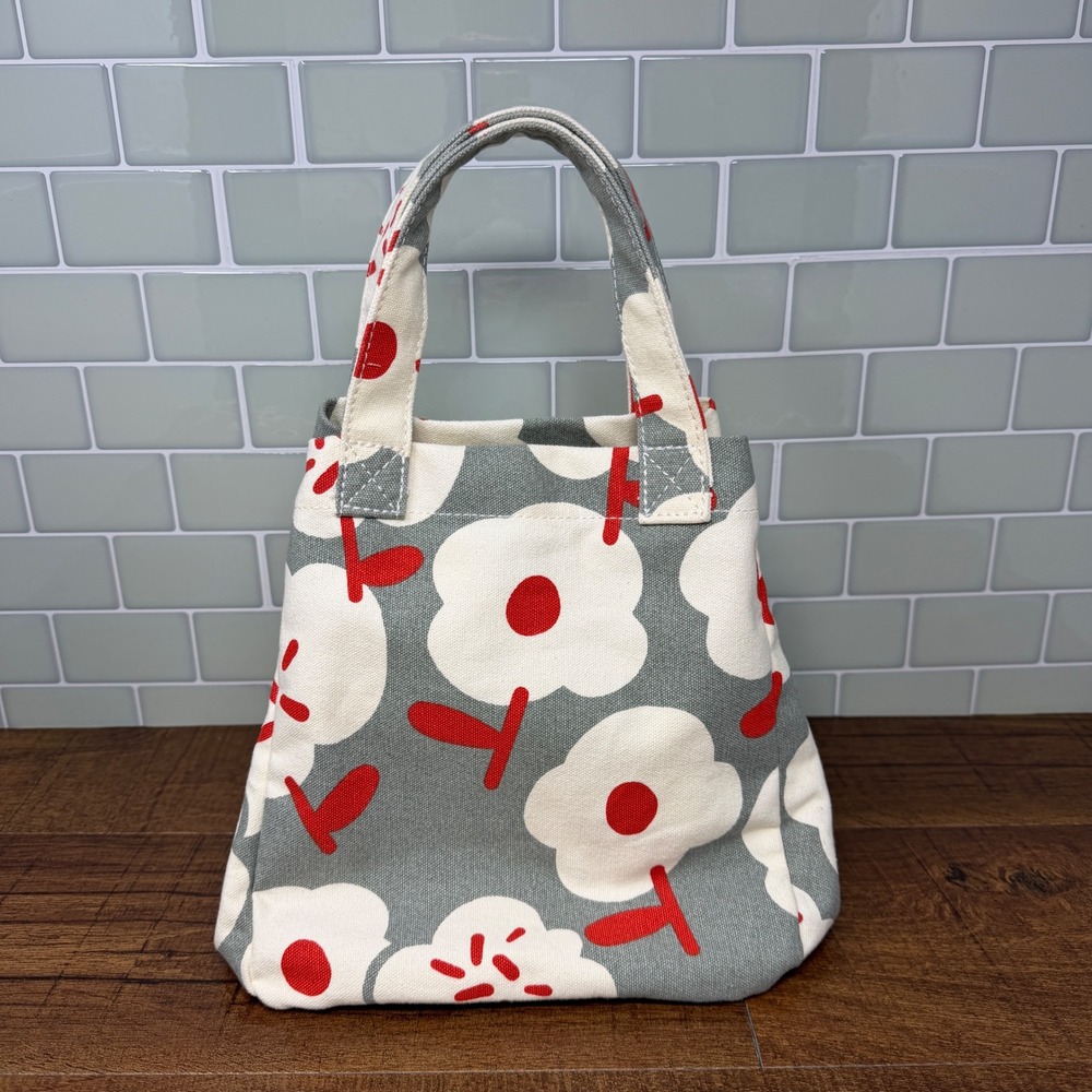 MAIKA Recycled Canvas Lunch Tote Sierra Floral Print Project Bag